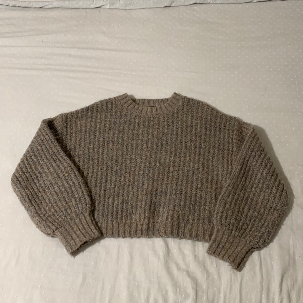 Bershka grey sweater